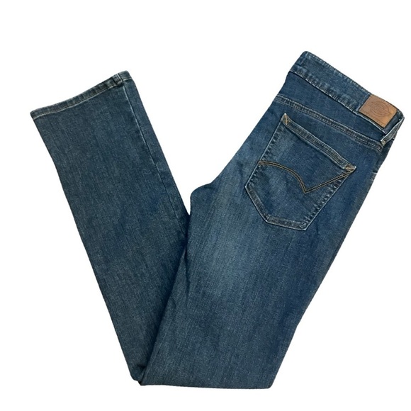 DICKIES Denim Stonewash Straight Leg 5-Pocket Blue Jeans for Women Size 4. - Picture 7 of 16